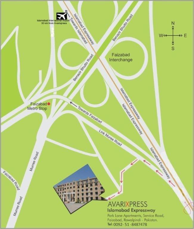 Avari Xpress, Islamabad Rawalpindi Luaran gambar